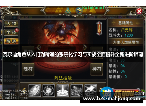 瓦尔迪角色从入门到精通的系统化学习与实战全面提升全新进阶指南